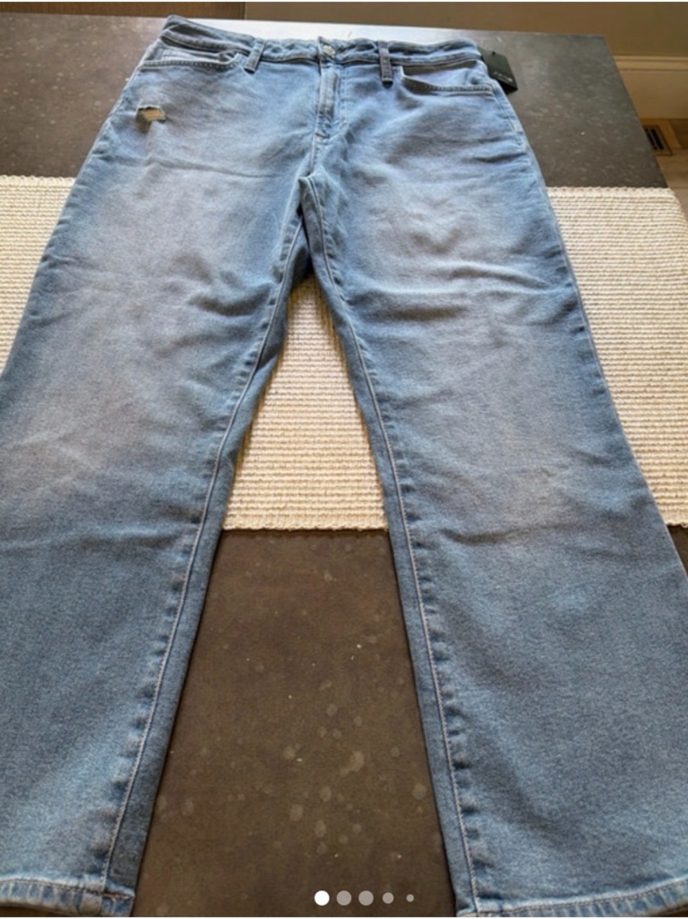 Joe's Jeans Women’s  Faded Light Blue Straight Jeans